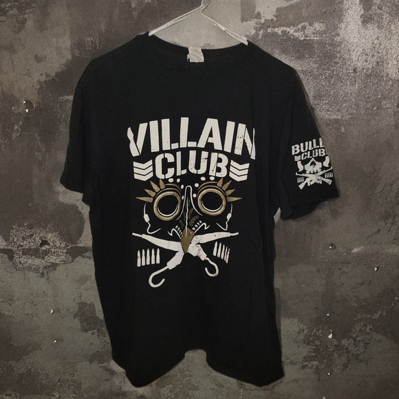 Bullet Club - Marty Scurll "Villain Club" - OOP T-shirt - XL - Picture 1 of 1